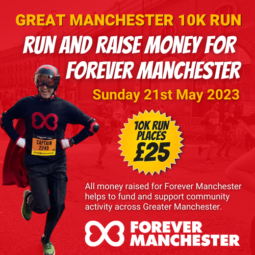 Forever Manchester 10K Run logo